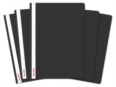 Produktbild von Biurfol Hardcover Aktenordner A4 Schwarz 5 Stück