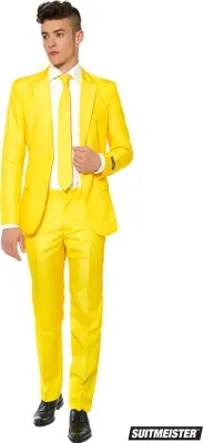Produktbild von Suitmeister Partyanzug Solid Yellow