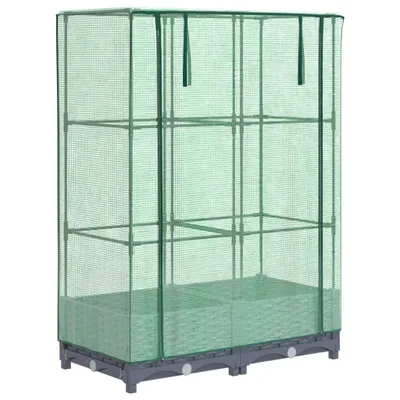 Immagine prodotto di Letto Rialzato con Copertura Serra Effetto Rattan 80x40x123 cm