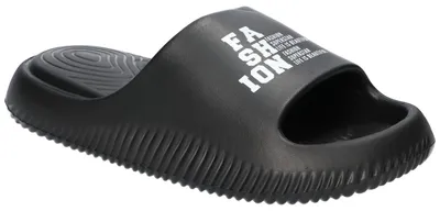Produktbild von American Club NH198, Damen Pantoletten leicht Badeschuhe Schaumstoff rutschhemmend bequem, Schwarz 36/37