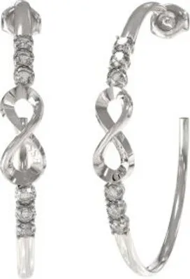 Produktbild von Guess - JUBE03269JWRHT/U - Creolen - Damen - Edelstahl und Zirkonia