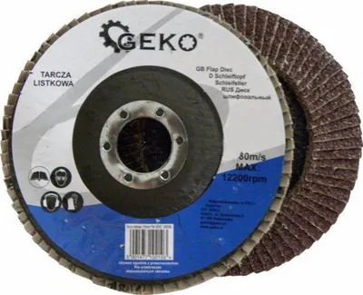 Obrázok produktu pre Brúsny kotúč GEKO, 125 mm, P80 G00305