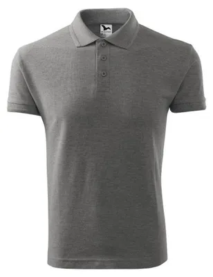 Produktbild von Adler - Poloshirt für Herren, Piqué PP9406 (XL) (Grau)