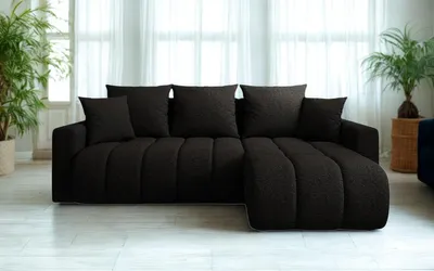 Obrázek produktu pro FurMeb24 Rohová pohovka s rozkládací funkcí a úložným prostorem GIULIO L 235 cm × 150 cm × 85 cm Látka QUELLE 100