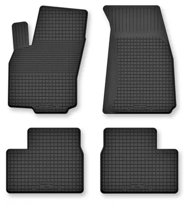 Produktbild von Gummi-Fußmatten für Daihatsu Terios I 1997-2005 (SUV) – 4-tlg, Schwarz, Semi-Universal, angepasst – Wielganizator Semi-Universal