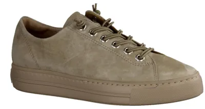 Produktbild von Paul Green 4081-700 Damenschuhe, Sneaker, Leder, Beige, Wechselfußbett - Damenschuhe Top Trends, Beige, leder (samtziege)