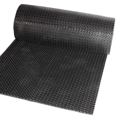Gummimatte Ringgummimatte Grip 3 Stärken Wabenmatte Meterware Lochmatte 100x210cm Schwarz, Hauptbild