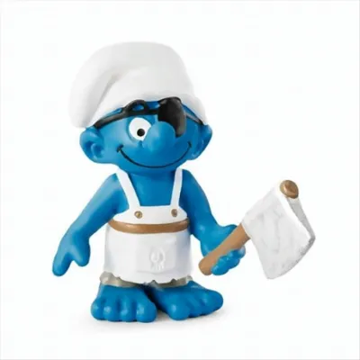 Immagine prodotto di Schleich Puffi Skippers Cook Puffo 20764