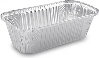Produktbild von 100x Alu-Servierschale Aluschale Menüschale Grillschale 1500ml 252x132x70mm