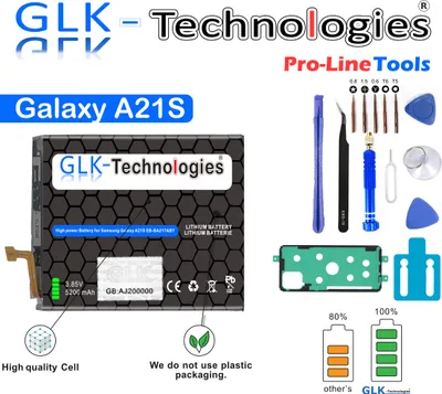 Produktbild von GLK-Technologies Akku Für Samsung Galaxy A21S SM-A217F EB-BA217ABY NEU TOP