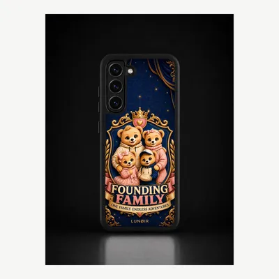 Obrázek produktu pro Pouzdro pro Samsung S23 Plus, ochranné pouzdro s motivem rodiny – značka LUNØIR