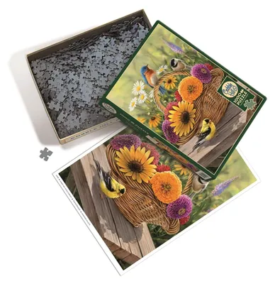 Image de COBBLE HILL Puzzle Bouquet d'été 1000 pièces