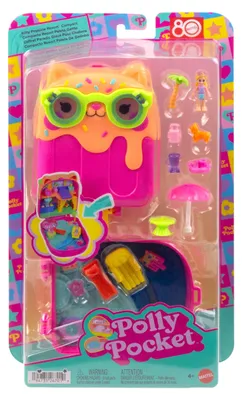 Image de Mattel Polly Pocket Kitty Vacances au soleil