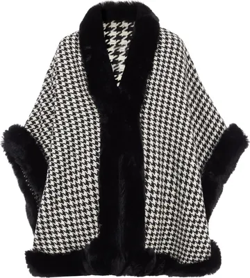 Produktbild von OSHA damen strickponcho - wollweiss, M