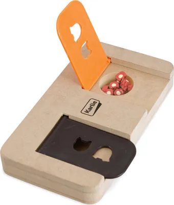 Image de Karlie Brain Train Kummer - Jouet pour chien - Bois - Naturel - 22 x 12 x 3 cm