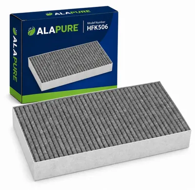 Immagine prodotto di Filtro a carbone attivo Alapure HFK506 CleanAir, compatibile con i modelli 11018621 / AA210110 / 11010506