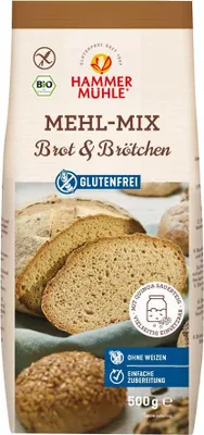Produktbild von Hammermühle Mehl-Mix Brot & Brötchen 500g