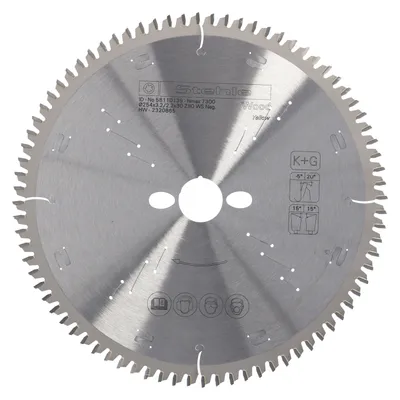 Obrázok produktu pre Stehle HW K+G negatívny pílový kotúč 254x3,2x30mm Z=80 WS