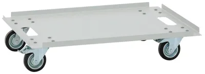 Produktbild von Rollwagen für bis zu 2 Schränke, Traglast 240kg, BxTxH 800x600x150mm