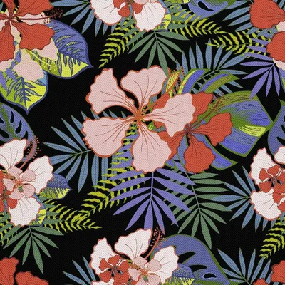 Immagine prodotto di OUTDOOR DECOSTOFFE OXFORD - Motivo fiori esotici I DX503