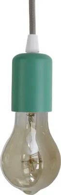 Image de Douille de lampe courbée Vert