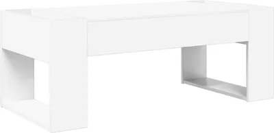 Immagine prodotto di vidaXL Tavolino bianco 110 x 50 x 41 cm Materiale a base di legno