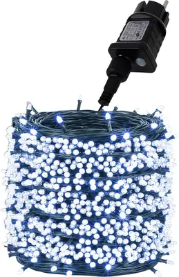 Immagine prodotto di Luci di Natale, 35m, 500LED, bianco freddo | Izoxis