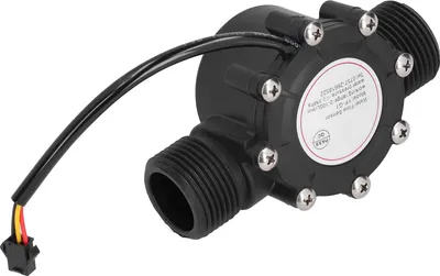 Obrázek produktu pro Snímač průtoku vody Průtokoměr Counter Hall Meter G1in s vnějším závitem Plavecký bazén DC524V YFG1
