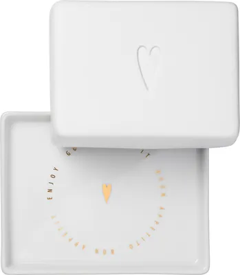 Produktbild von Räder 14037 PET Butterdose Herz
