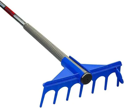 Zdjęcie produktu dla Grabie golfowe 22 cm niebieskie