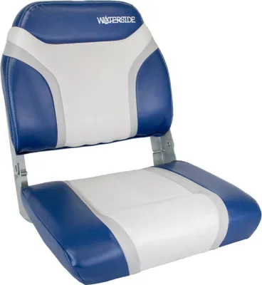 Produktbild von Waterside Captain Deluxe Bootssitz, blau/weiß