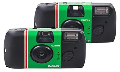 Obrázok produktu pre Fujifilm | 7130786 QuickSnap 400 Disposable Flash Camera (Pack of 2)