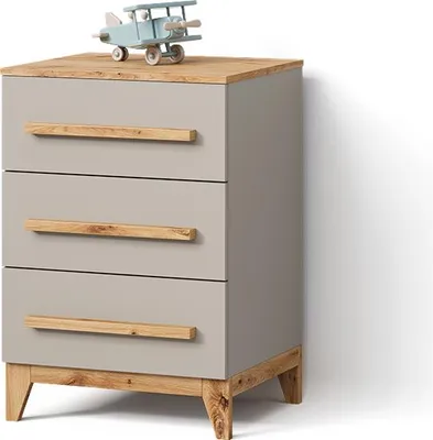 Immagine prodotto di Cassettiera Livinity Mailo Cashmere/Artigianale 60 x 88 cm con porta, Model 59767