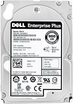 Obrázek produktu pro Pevný disk Dell 0GKY31 900GB 10 000Rpm SAS II 64MB 2,5'' palce ST900MM0006