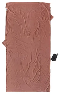Produktbild von Cocoon Leicht-Reiseschlafsack, Rechteck, 220 x 90 cm, ägypt. Baumwolle, khaki