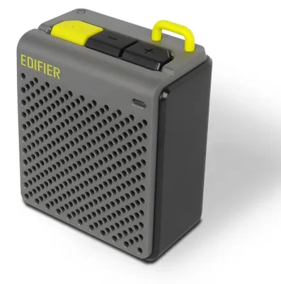 Image de Haut-parleur Bluetooth portable - MP85 - Autonomie de 8 heures - Bluetooth 5.3 - Haut-parleur de 40 mm - Étanche - USB - Gris