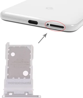 Immagine prodotto di Per Google Pixel 3 Ricambio Sim Card Holder Porta scheda Sim Bianco Nuovo