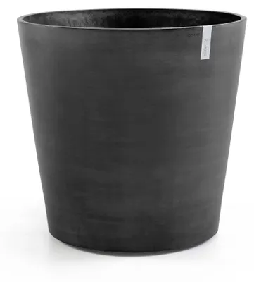 Produktbild von Ecopots Pflanztopf Amsterdam Ø 80 x 74,2 cm dunkelgrau mit Rädern