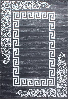 Produktbild von Kurzflor Teppich MIAMI Grau 120 cm x 170 cm