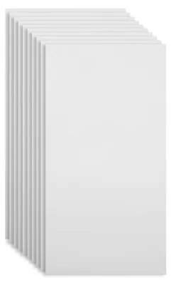Productafbeelding van Tegelstickers 10 stuks, lichtwit, 30 x 60 cm, voor keukenachterwand