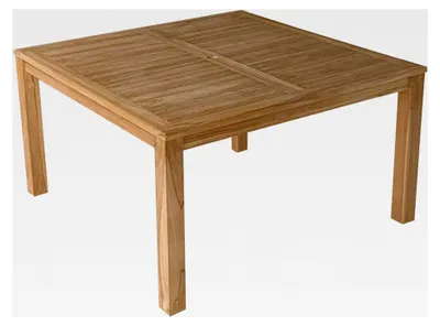 Produktbild von Quadratischer Outdoor-Tisch 140 cm aus Teakholz
