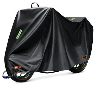 Image de Bâche de protection pour moto, imperméable, 210D Oxford, pour scooter, moto, 245x105x125 cm