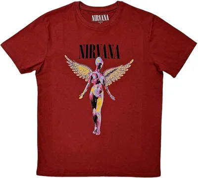 Obrázok produktu pre Nirvana In Utero Red L Tričko