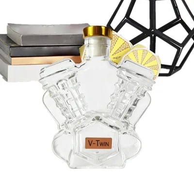 Productafbeelding van Decoratieve Whiskey Fles in Motorvorm
