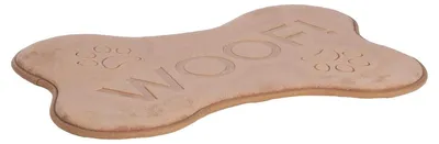 Produktbild von Flamingo Hundekissen Mador in Knochenform beige, Maße: 70 x 50 x 2 cm