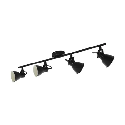 Immagine prodotto di Eglo LED parete e soffitto Sera 2 nero orientabile IP20 4 x 3,3W GU10 240lm bianco caldo 3000K