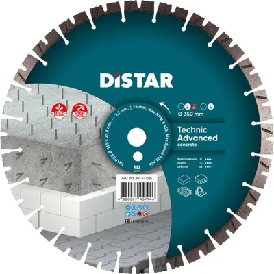 Image de Distar tarcza diamentowa technic advanced 350 x 3,5/2,5 x 25,4mm