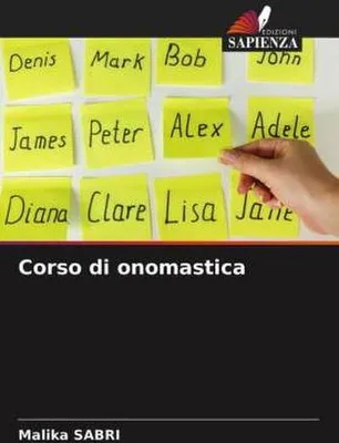 Produktbild von Corso di onomastica