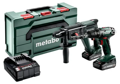 Produktbild von Metabo Akku Combo Set 2.3.2 18 V (685216500) - metaBOX 165 L