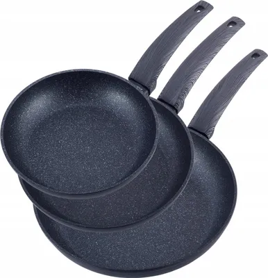 Produktbild von SET Set mit 3 PFANNEN Induktionspfanne KAMILLE